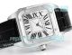 Swiss Copy Cartier White Face Roman Santos 100th Anniversary Ladies Watch 35 (4)_th.jpg